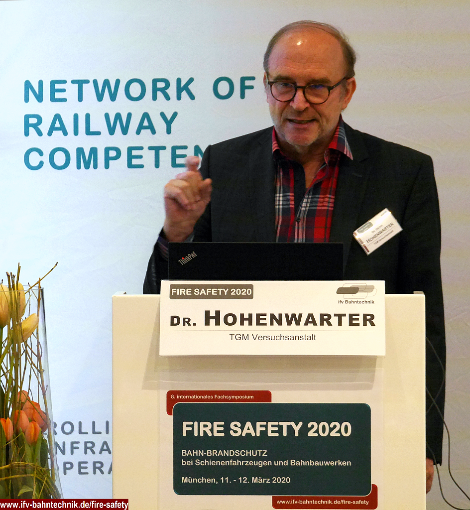 01_HOHENWARTER_ FS2020_IFV-Bahntechnik_Copyright2020.png - Prof. Dipl. Ing. Dr. Dieter HOHENWARTER (Laborleiter Brandversuche) - [TGM Versuchsanstalt, Fachbereich Kunststoff- und Umwelttechnik]:Erfahrungen aus Brandversuchen